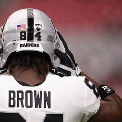 Oakland Raiders le dan las gracias a Antonio Brown
