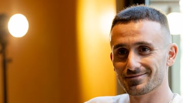 Aleix Garcia, en un momento de la entrevista.