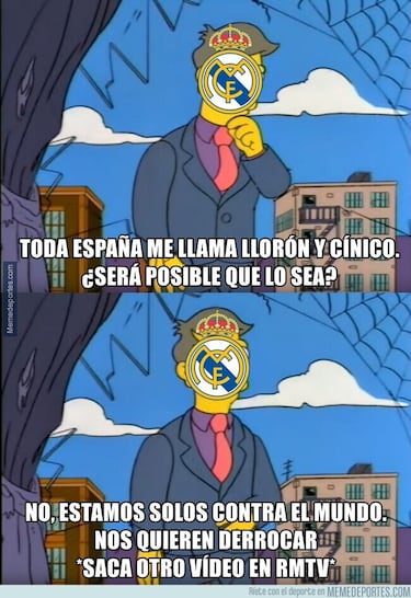 El derbi protagonista de los memes de la jornada