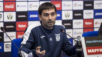 Asier Garitano, entrenador del Legan&eacute;s.