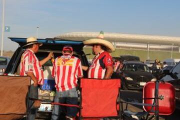 Fans en el Chivas vs América