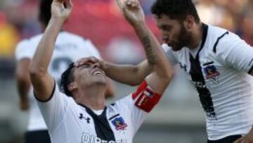Esteban Paredes entró en el segundo tiempo ante Ñublense y marcó el único gol del partido.