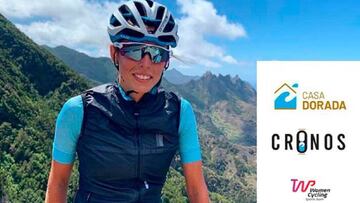 La ciclista y esquiadora de fondo Lydia Iglesias, nuevo fichaje del Casa Dorada Women Cycling Team.