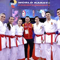 Los equipos de kata de España también lucharán por el oro