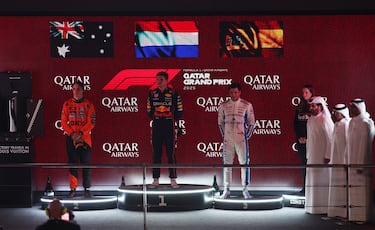 Tercer puesto de Carlos Sainz.