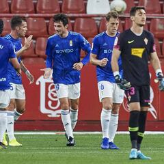 Borja Sánchez le da vida al Oviedo en El Molinón