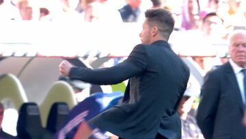 Encenderá al madridismo: 'Cholo' celebró como un loco el final