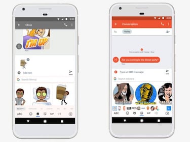Después de los GIF, el GBoard te deja expresarte con stickers