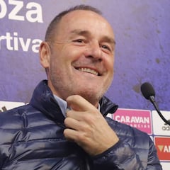 Víctor Fernández cumple 400 partidos con el Real Zaragoza