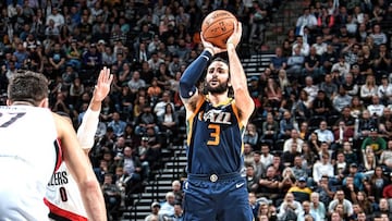 Ricky Rubio consigui&oacute; ante los Blazers su segunda mejor anotaci&oacute;n en la NBA, y tope con los Utah Jazz, con 30 puntos.