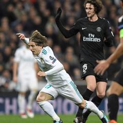 El PSG recurre la tarjeta a Rabiot por una falta inexistente a Modric