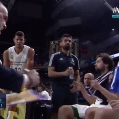 Posiblemente la mayor bronca de Laso tras un 0-11 de parcial