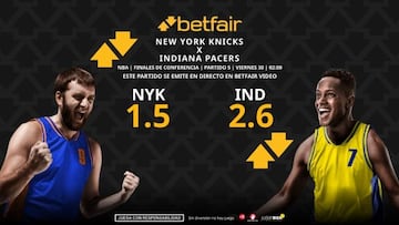 New York Knicks vs. Indiana Pacers (partido 5): horario, dónde ver, pronósticos, estadísticas y cuadro