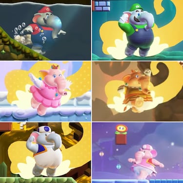 Super Mario Bros. Wonder parece un juegazo como un elefante de grande en su nuevo tráiler