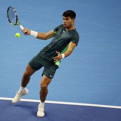 Alcaraz stumbles against nemesis Sinner in Beijing