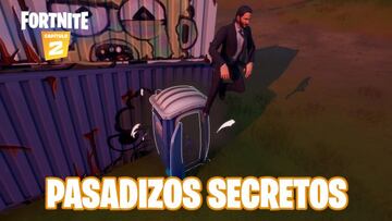 Fortnite Cap&iacute;tulo 2 - Temporada 2 | Desaf&iacute;o del Informe de Brutus: &iquest;d&oacute;nde encontrar pasadizos secretos?