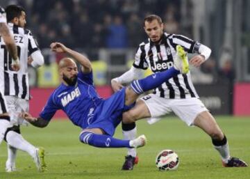 Juventus visitó a Sassuolo en el cierre de la fecha en Italia.