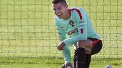 Cristiano vuelve a entrenarse y estará presente ante Andorra