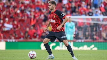 Robert Navarro, jugador del RCD Mallorca
