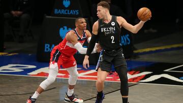 Blake Griffin, durante el partido de la NBA que ha enfrentado a Brooklyn Nets y a Washington Wizards.