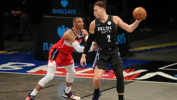 Blake Griffin, durante el partido de la NBA que ha enfrentado a Brooklyn Nets y a Washington Wizards.