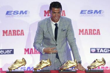Cristiano Ronaldo: "Sé que soy el único con cuatro; quiero la quinta y la sexta"