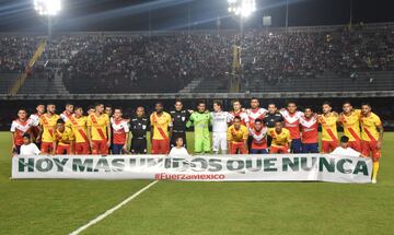 Así fueron los homenajes en Liga MX en memoria de las víctimas del sismo