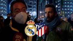 La afición se rinde a Benzema y a Modric y deja un recado al Barça