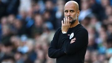 Guardiola, entrenador del City.