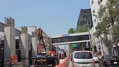 A menos de 80 días del Mundial, la Calzada Flotante de Tlalpan es un caos