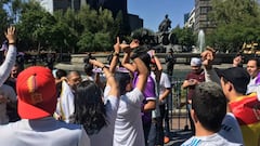 Fotos de los festejos en México del Real Madrid campeón