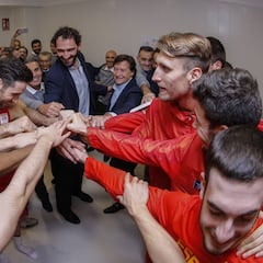 "Hay que estar a la altura en los despachos de nuestro basket"