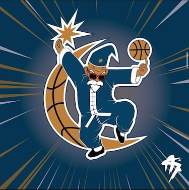 El increíble resultado de mezclar los logos de la NBA con Dragon Ball
