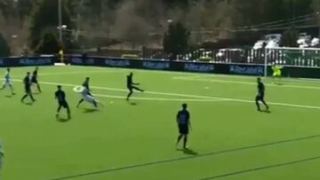 Franco Lobos, héroe de Celta: su doblete en el clásico juvenil