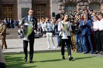 Andriy Shevchenko e Iya Andrushchak. 