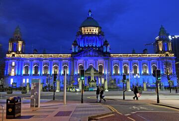 Ciudad de Belfast, Irlanda.