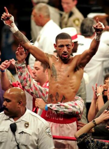 7 de mayo de 2005. Diego Corrales, después de haber estado acorralado durante buena parte de la pelea ganó el combate ante José Luis Castillo.