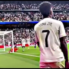 Marcó Bellingham y Vinicius no pudo contenerse: el gesto del que pocos se percataron