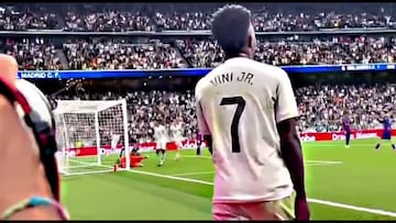 Marcó Bellingham y Vinicius no pudo contenerse: el gesto del que pocos se percataron