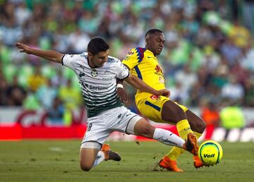 Las mejores imágenes del Santos vs América