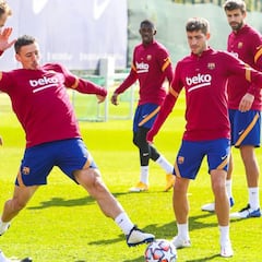 Test PCR y tres entrenamientos antes del partido de la Juve