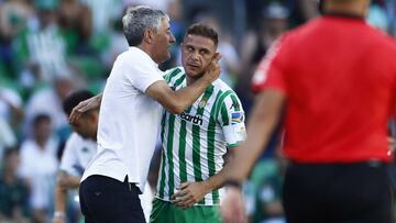 12/05/19 Partido de liga primera division Betis - Huesca     GOL 1-0 JOAQUIN ALEGRIA QUIQUE SETIEN