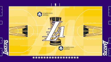 La NBA ‘modifica’ sus canchas para la Copa: así son las 30 pistas de la NBA Cup