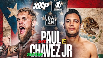 Julio César Chávez Jr. vs Jake Paul: fecha, horario, TV y cómo ver la pelea de boxeo