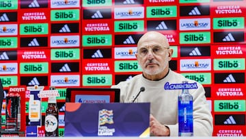 Rueda de prensa de Luis de la Fuente y Fabián, en directo: última hora de la Selección en la Nations League