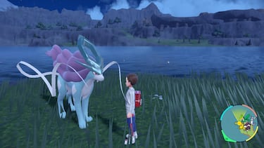Dónde encontrar y capturar a Suicune en Pokémon Escarlata y Púrpura: El Disco Índigo