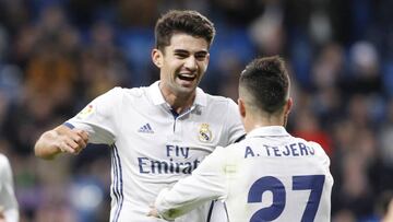 Enzo Zidane, tras su debut: "Es un sue?o y m¨¢s en el Bernab¨¦u"