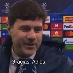 La espantada de Pochettino cuando le preguntan si va a seguir