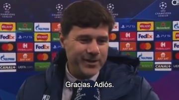 La espantada de Pochettino cuando le preguntan si va a seguir