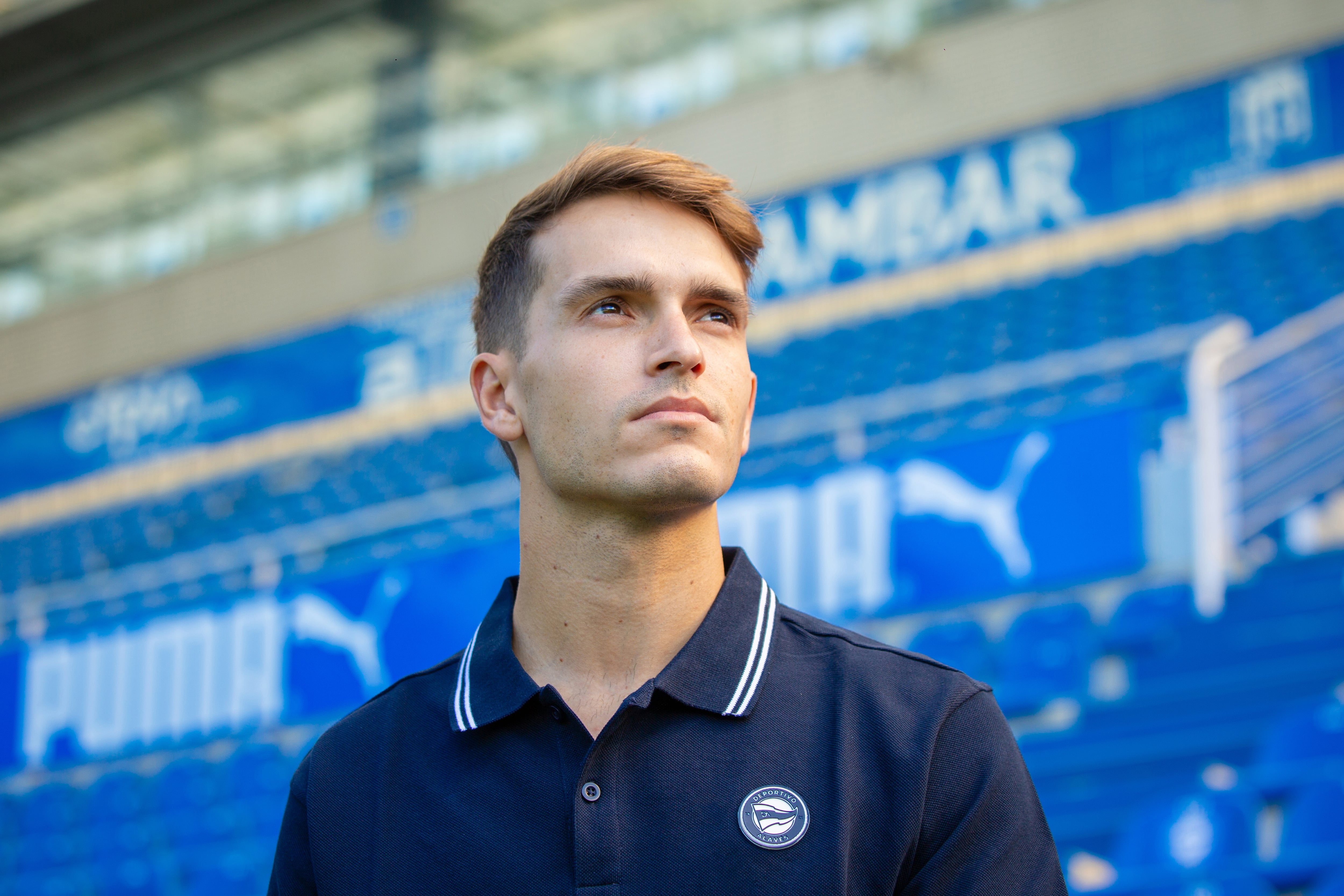 Denis Suárez hoy en Mendizorroza.